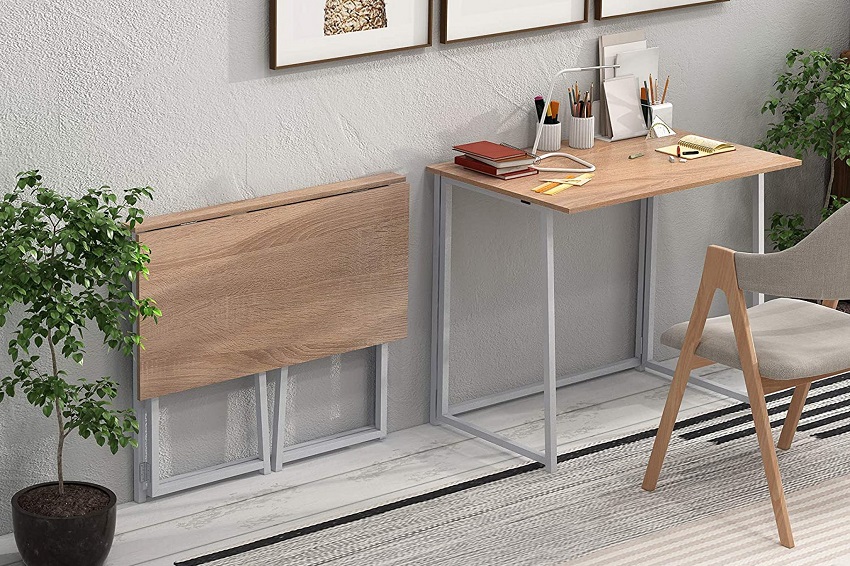 Take advantage of the corners to set Desks for small spaces