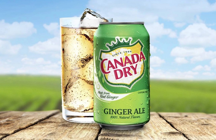Is there real ginger in Canada Dry ginger ale?