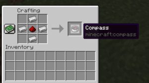 How to Make a Compass in Minecraft - Think Different
