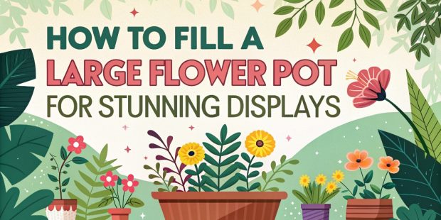 What is the best filler for large planters