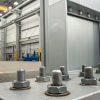 Industrial paint booth design highlighting the overlooked benefits of 5-inch bolt patterns for stability and efficiency