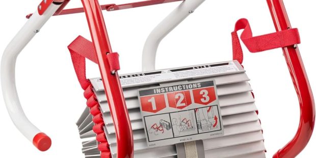 Kidde fire escape ladder highlighting durability, safety, and ease of use.