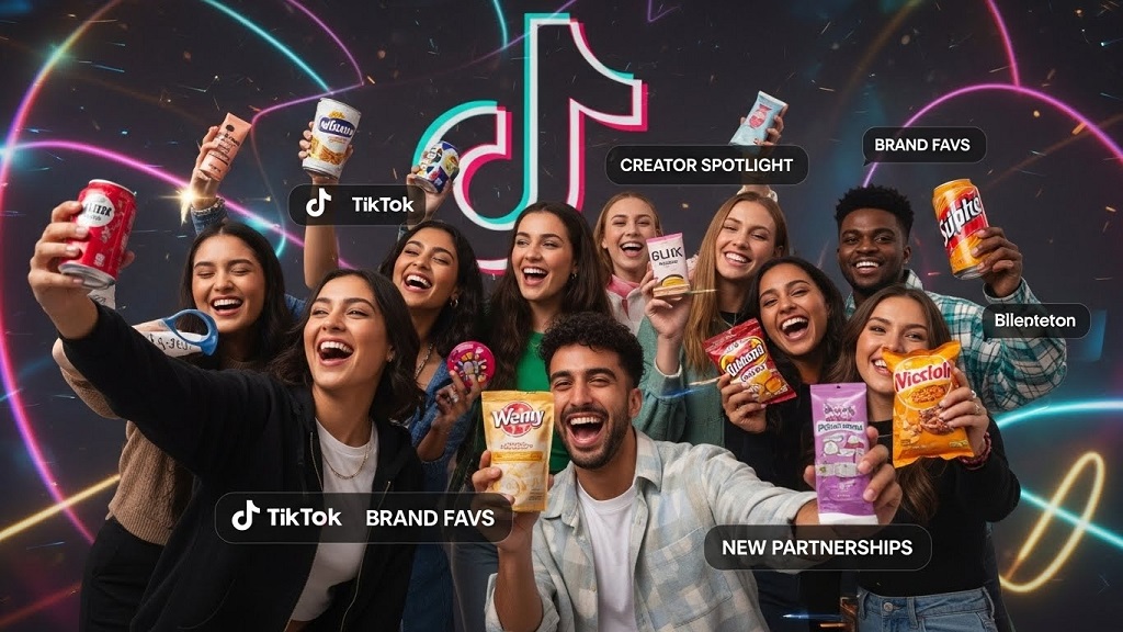 Small TikTok creators filming UGC videos at home