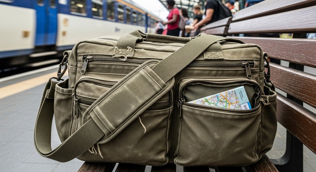 Affordable vacation handbag crossbody design for secure travel