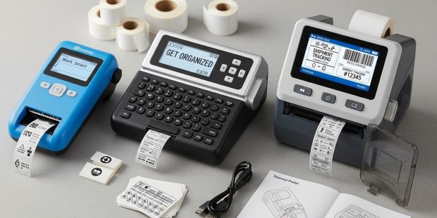 Direct thermal vs thermal transfer printing comparison diagram