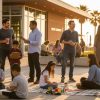 San Diego family participating in personalized learning activities