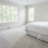 Bedroom odor source inspection inside Charlotte home