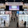 BeautyMed Expo 2026 exhibition floor with beauty and skincare brands on display