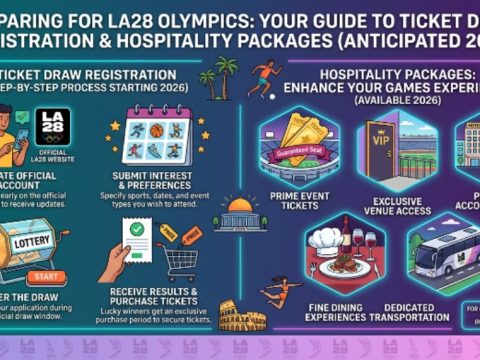 LA28 Olympics ticket draw registration and hospitality packages guide for 2026