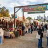 Colorful handmade vendor booths at the Renegade Craft Fair Los Angeles Winter 2026 at Los Angeles State Historic Park